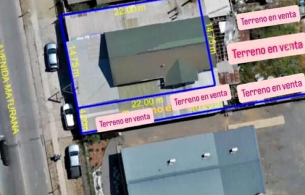 Propiedad en Venta: Terreno con Gran Conectividad en calle Maturana Villa Alemana